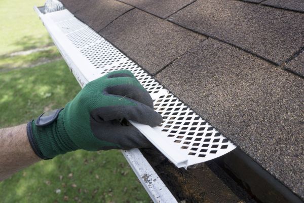 Gutter Cap Installation in Stafford